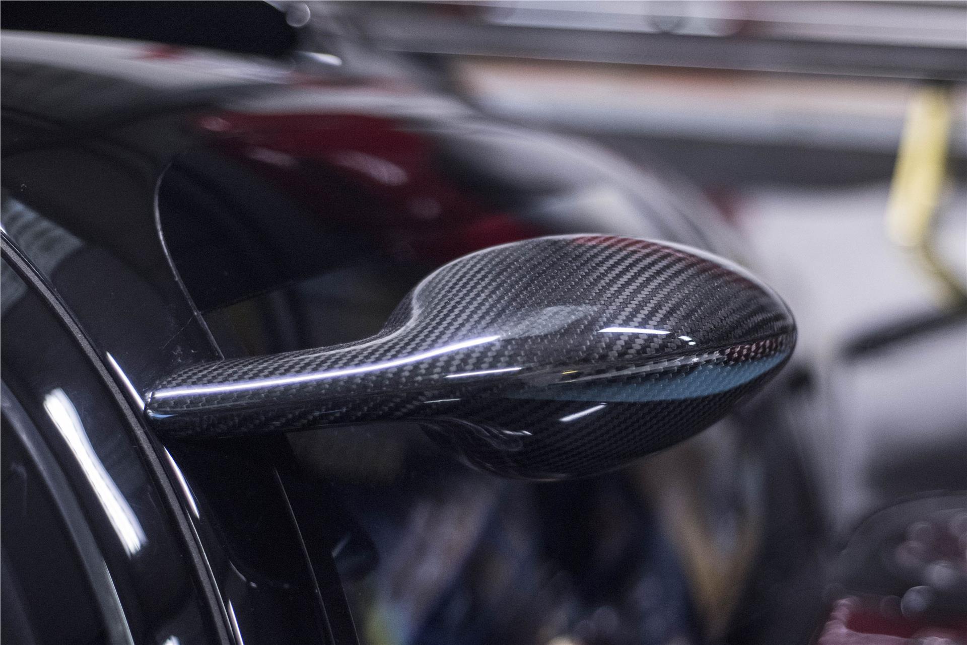 Ultima EVO Carbon Fibre Mirrors