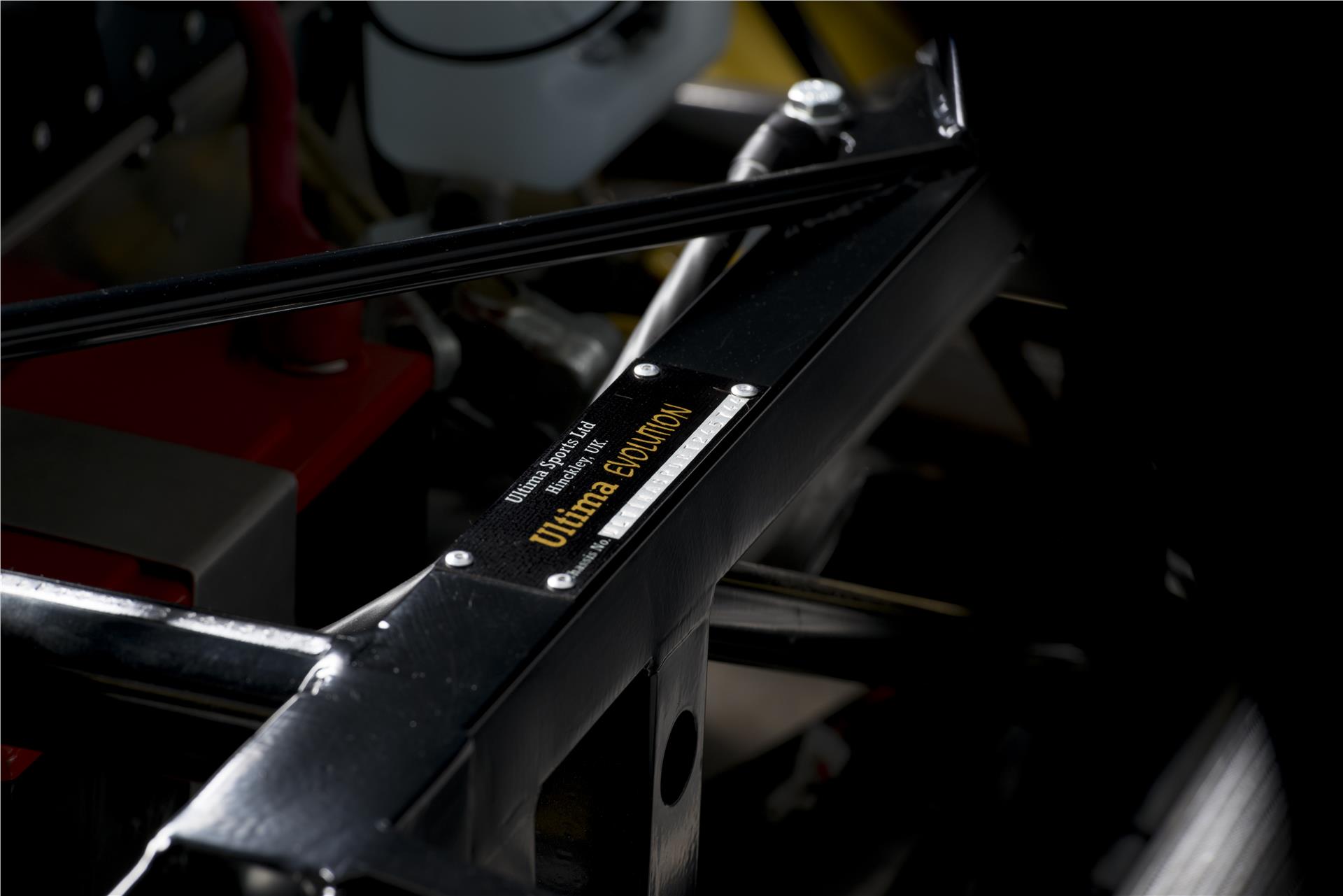 Ultima EVO VIN Plate